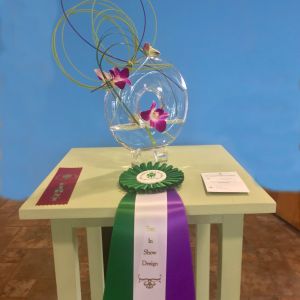 2019 May Flower Show. CLASS-3-1st-Sandra M.